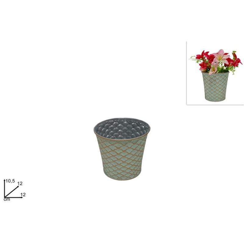 MACETERO METAL 12 CM TIFFANY