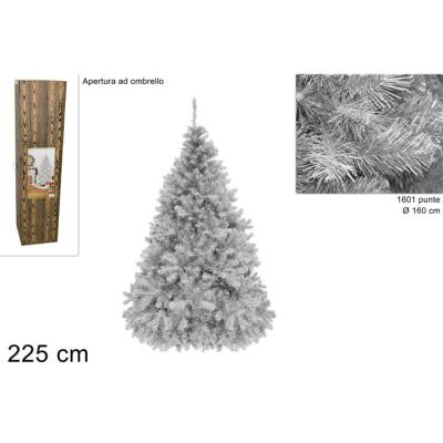 ARBOL NAVIDAD PINO PARIS 225 CM 1601 PUNTAS BLANCO