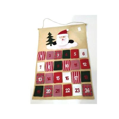 CALENDARIO ADVIENTO DECORADO 58X80 CM