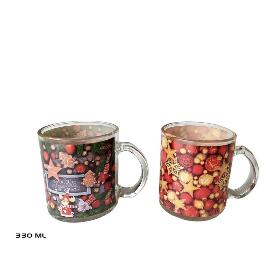 JARRA MUG NAVIDEÑA XMAS 330 ML 9.7 X 8 CM