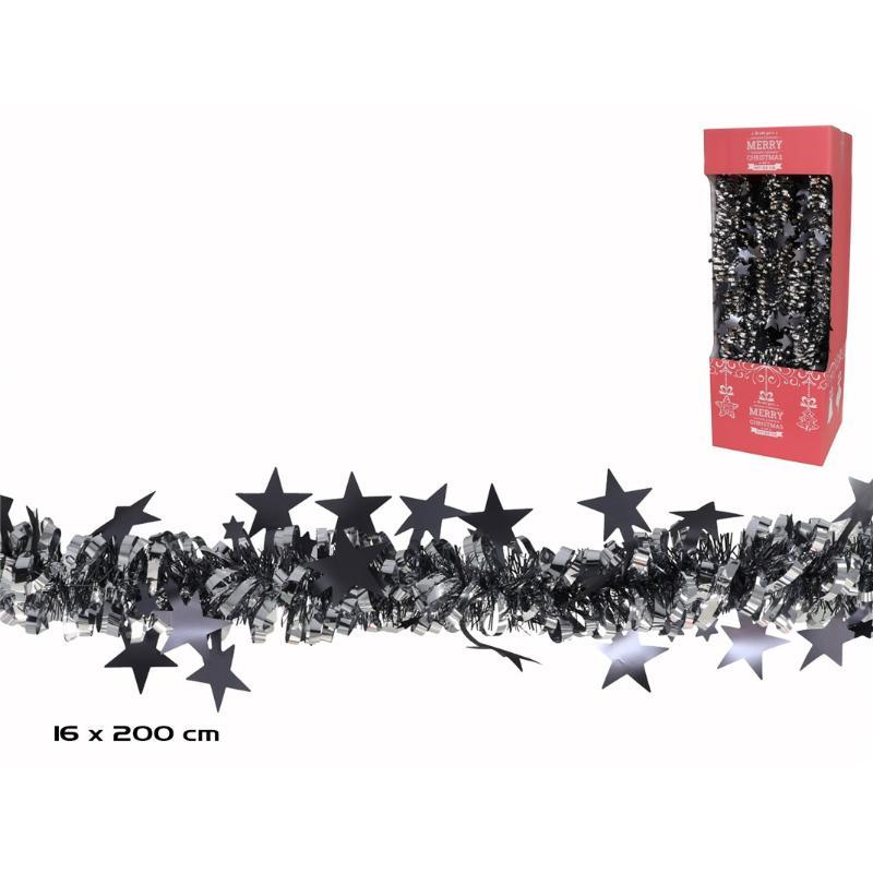 ESPUMILLON PLATA ESTRELLA GRIS MATE 16X2 CM