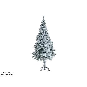 ARBOL DE NAVIDAD NEVADO 230 PUNTAS 150 CM.