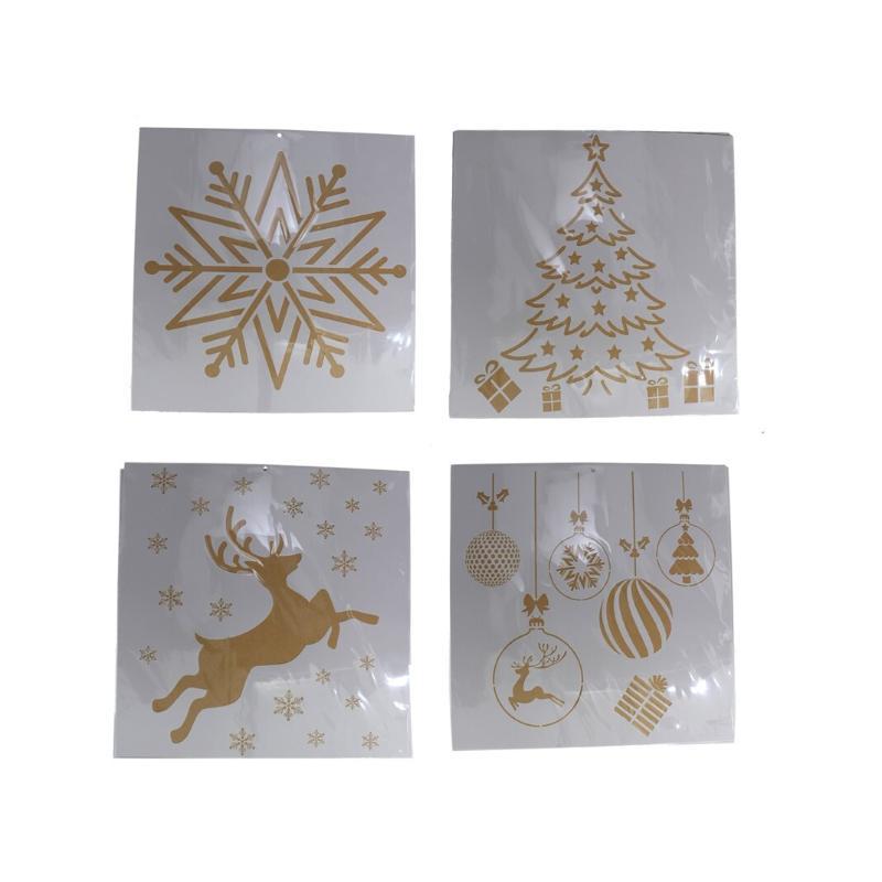 PLANTILLA DEC NAVIDAD PAINT STD 40X40 CM
