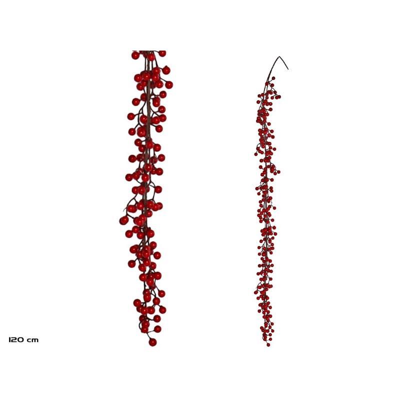 GUIRNALDA FRUTOS ROJOS 120 CM