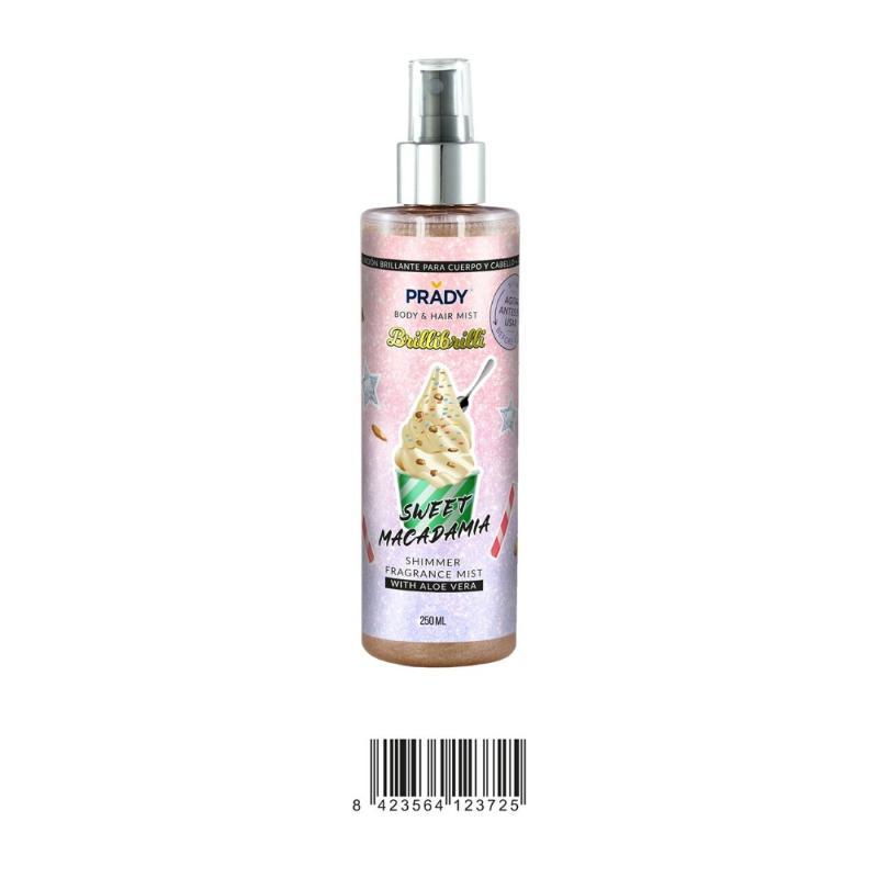 BODY Y HAIR SHIMMER MIST SWEET MACADAMIA PRADY