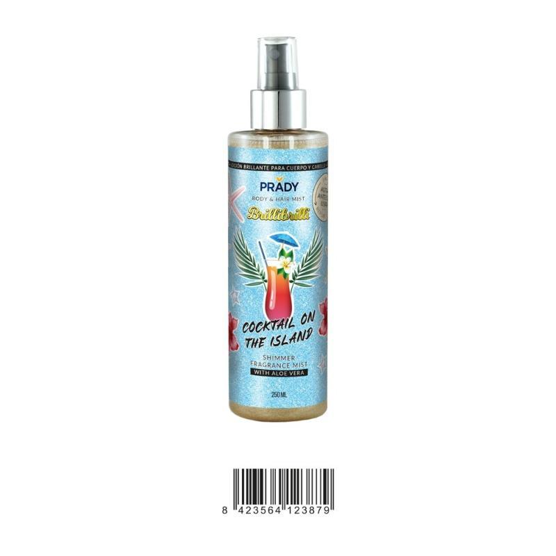 BODY Y HAIR SHIMMER MIST COCKTAIL ON THE ISLAND