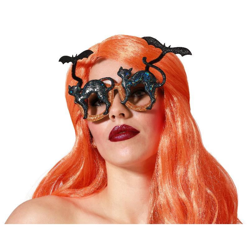 B/SOL ACC GAFAS HALLOWEEN NARANJA