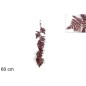 RAMA 60CM. GLITERADO ROSA ANTIGUO