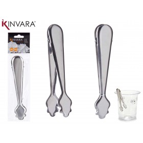 PINZA HIELO ACERO INOX 18 CM