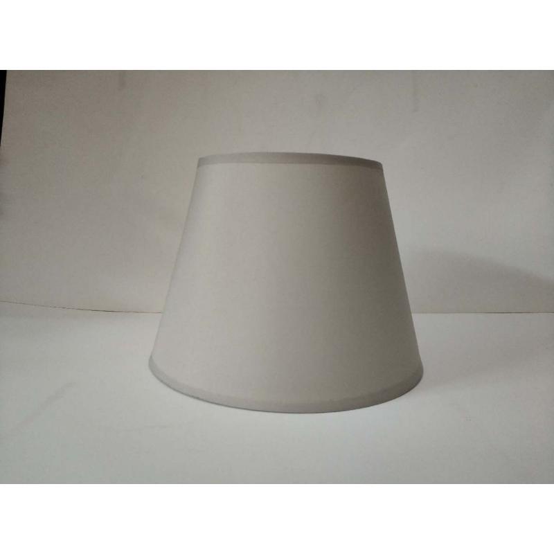 PANTALLA ALTA LONETA CREMA 40 CM