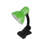 FLEXOS YEZCO 1XE27 VERDE FIJACION C/PINZA FLEXIBLE ORIENTABLE 26X11.5X12 CM