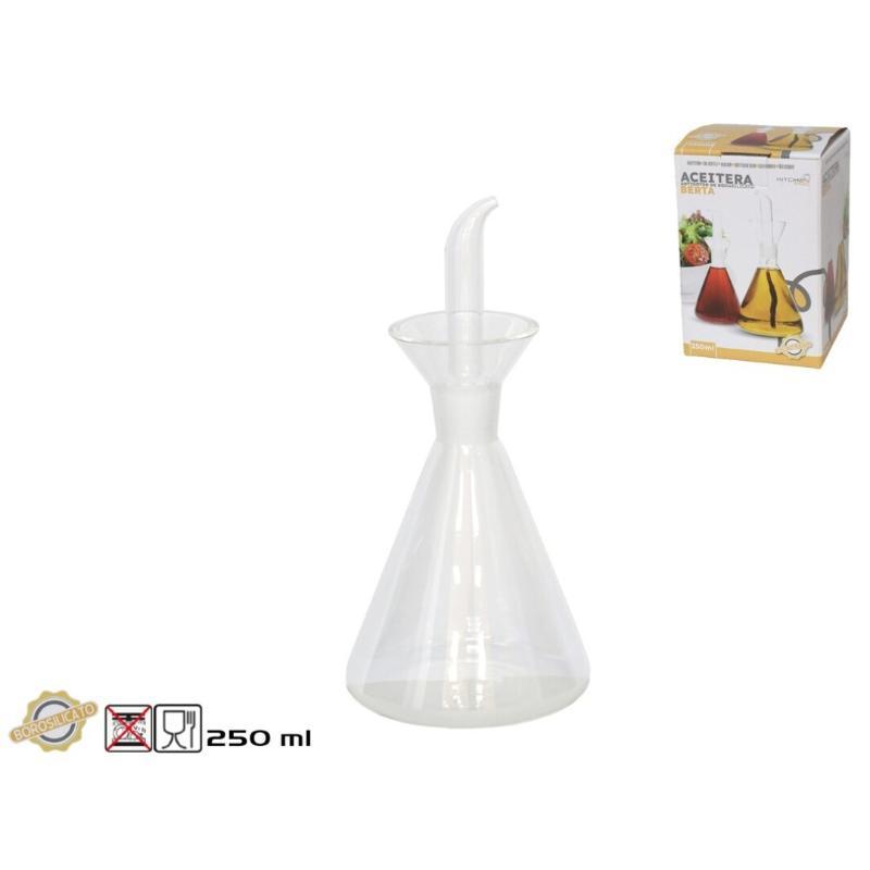 ACEITERA BERTA BOROSILICATO ANTIGOTEO 250 ML
