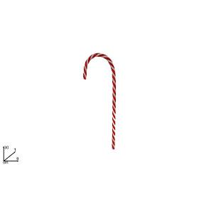 BASTON PLASTICO 30 CM