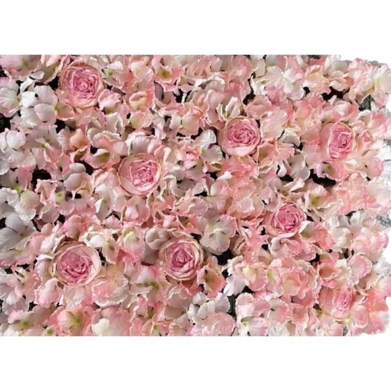 JARDIN VERTICAL ROSAS/HORTENSIA 45X66 CM ROSA