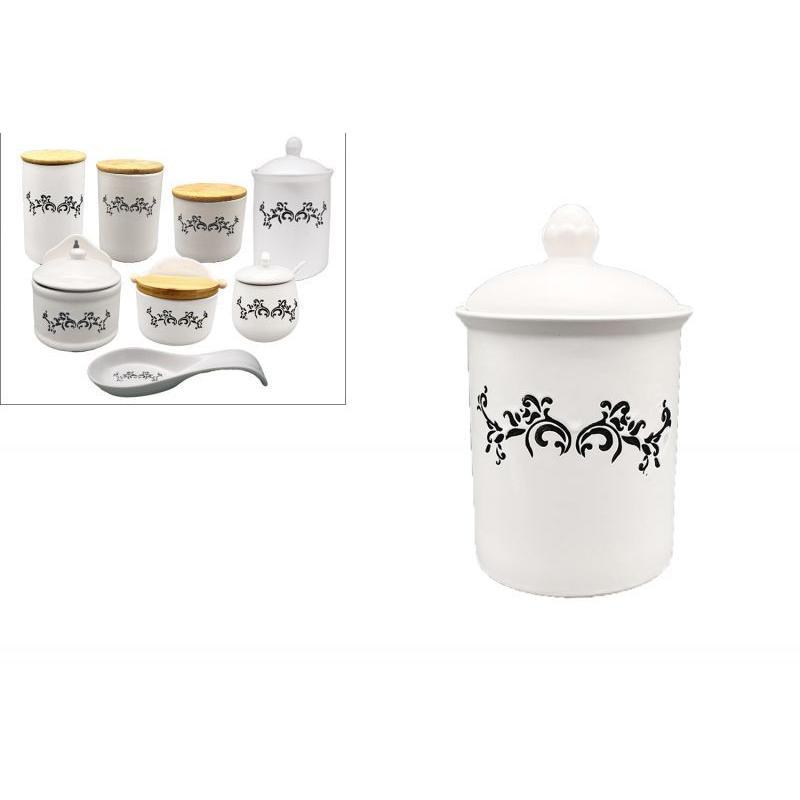TARRO CERAMICA 12*19 BLANCO