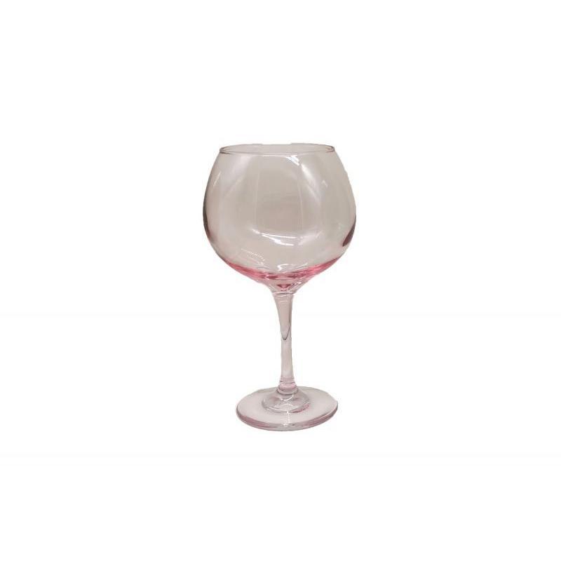 COPA VINO CRISTAL 510 ML ROSA