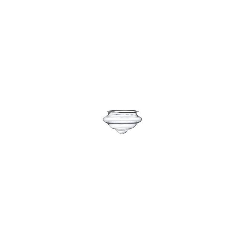 PORTA VELA CRISTAL FLOTANTE 6.3X4 CM