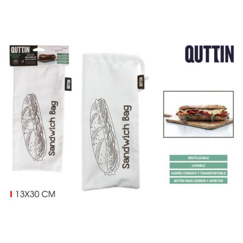 BOLSA PARA BOCADILLO REUTILIZABLE