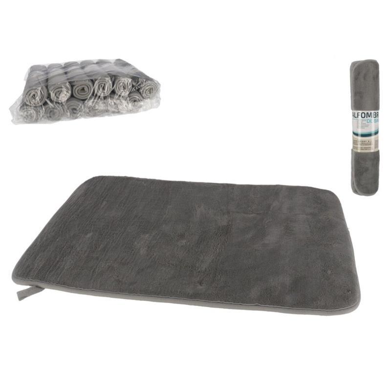 ALFOMBRA DE BAÑO 40X60 CM GRIS