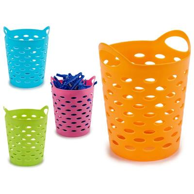 CESTA PLASTICO REDONDA MULTIUSOS SURT