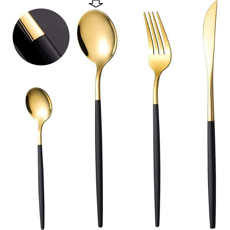 CUCHARA NOCHE ORO X6