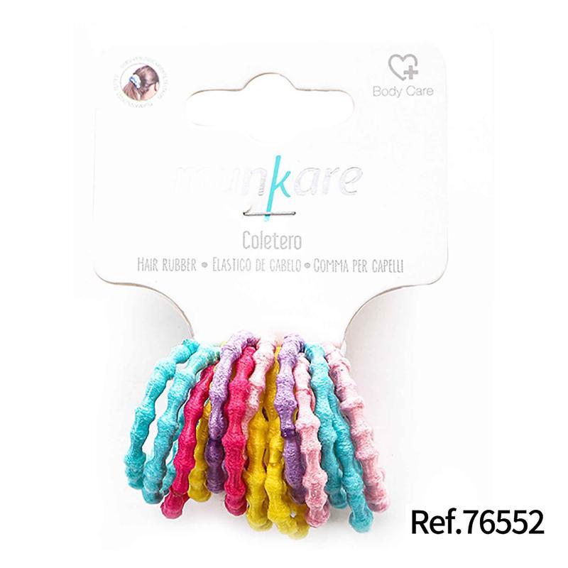 GOMAS ELASTICAS PEQUEÑAS PARA CABELLO 3 CM