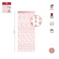 CORTINA DECOR. FORMA ARBOL ROSE GOLD 1X2 M FOIL