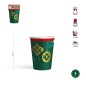 VASOS CARTON TRADICIONAL XMAS 270 CC 6 UD