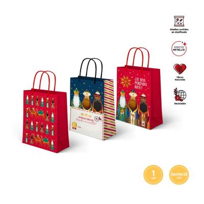 BOLSA RR.MM SURTIDO 26X10X32 CM PAPEL 1 UD