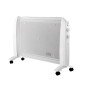RADIADOR DE MICA ABRIGO 2000W 1 ELEM 2 POTE 54X79X27 CM ANTIVUELCO, RUEDAS, TERMOS REG