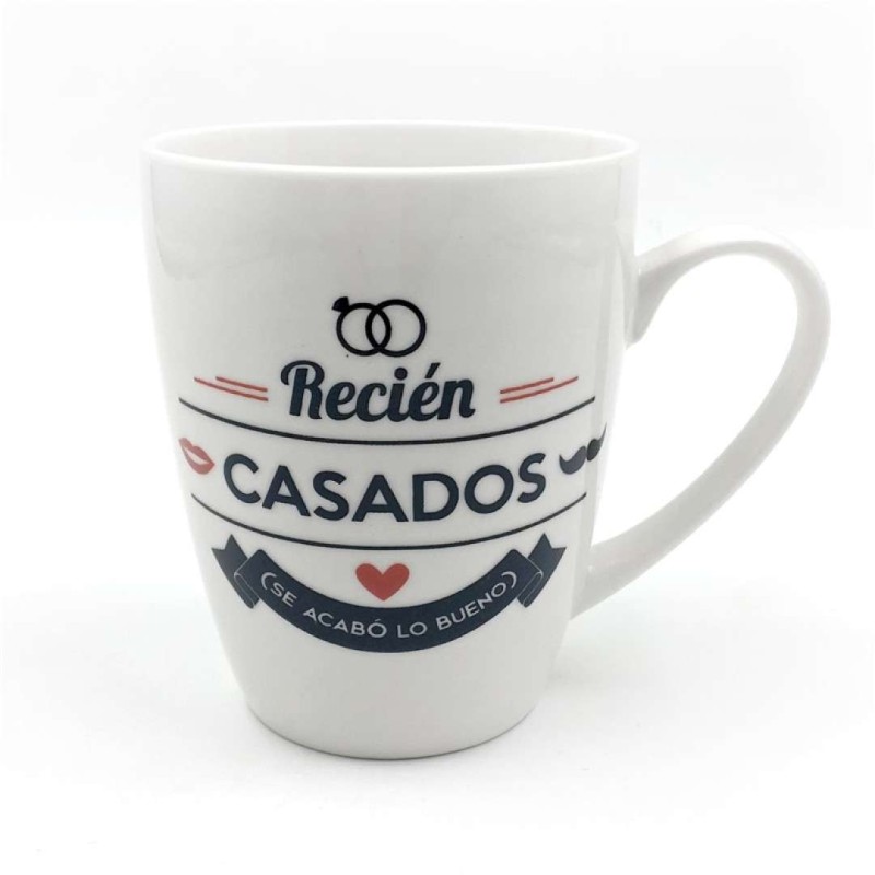 MUG BODA RECIEN CASADOS 300 ML                    