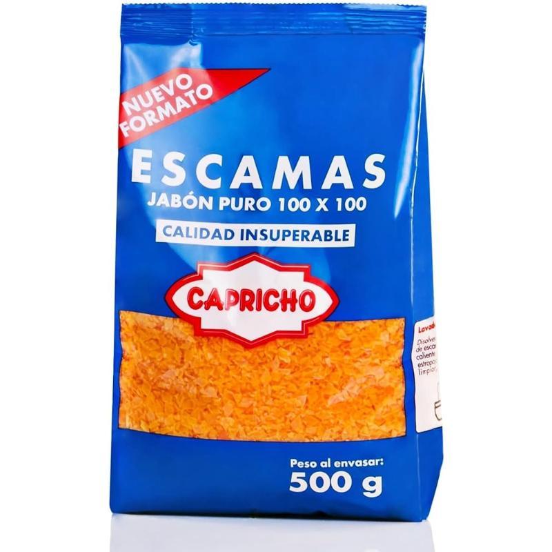 CAPRICHO ESCAMAS JABON 500 GMS