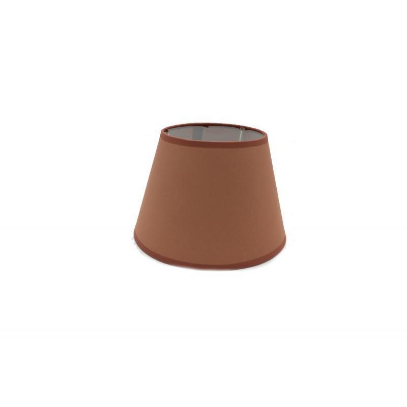 PANTALLA ALTA MARRON 25 CM