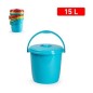 CUBO BASURA ECO 15 L. SURTIDO COLORES