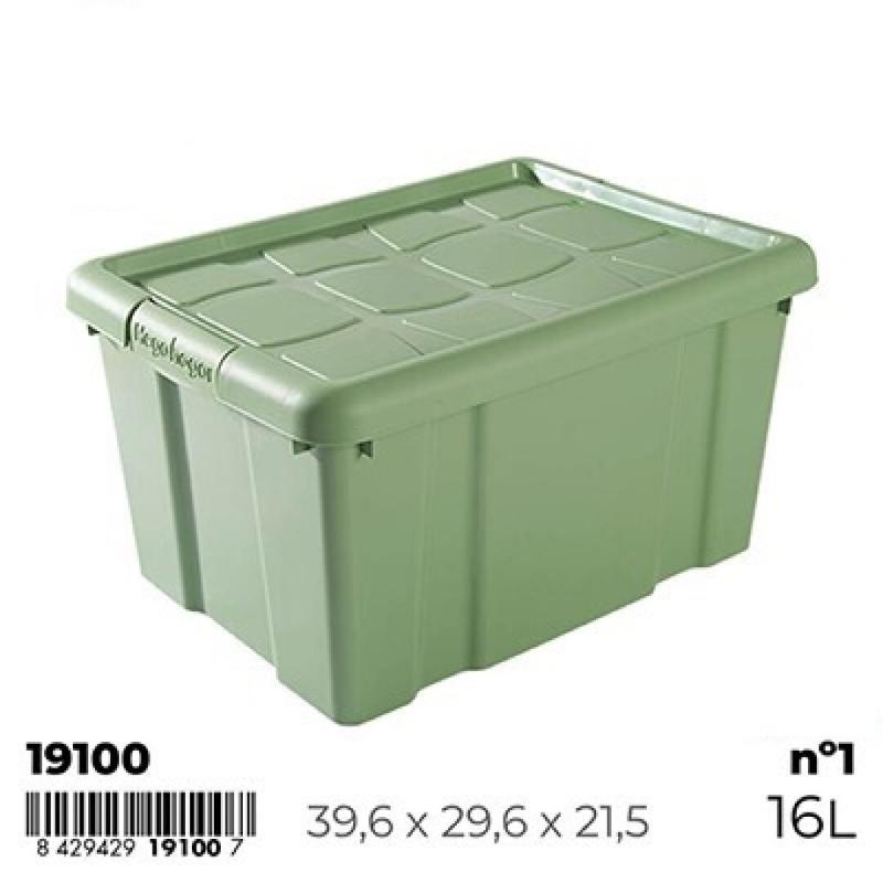 CAJA Nº1 NEW BOX CON CIERRES 16 L