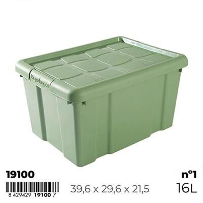 CAJA Nº1 NEW BOX CON CIERRES 16 L