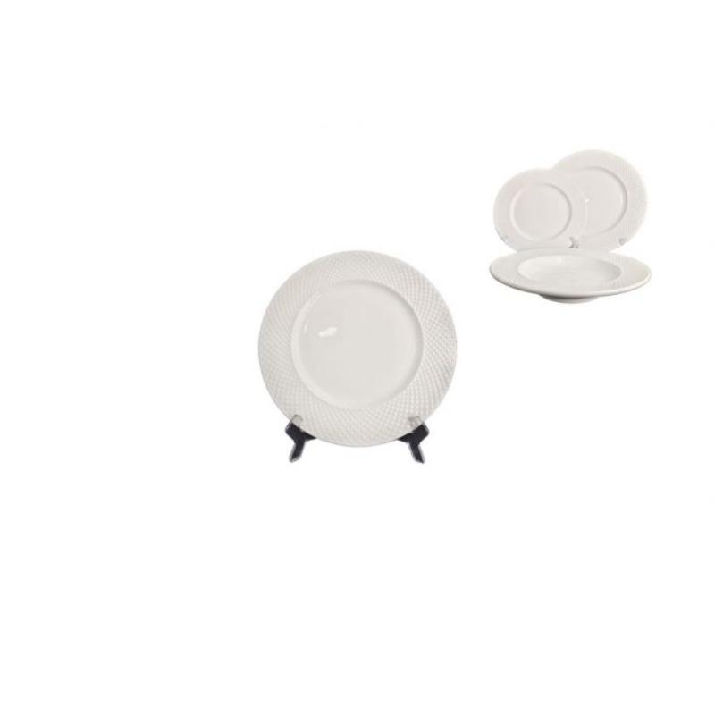 PLATO 27 CM DIAMOND PORCELANA