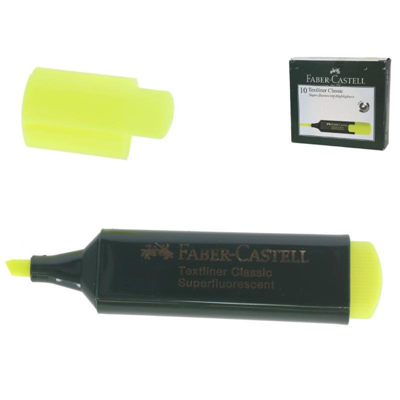 ROT.FLUOR CASTELL TEXTLINER AMARILLO