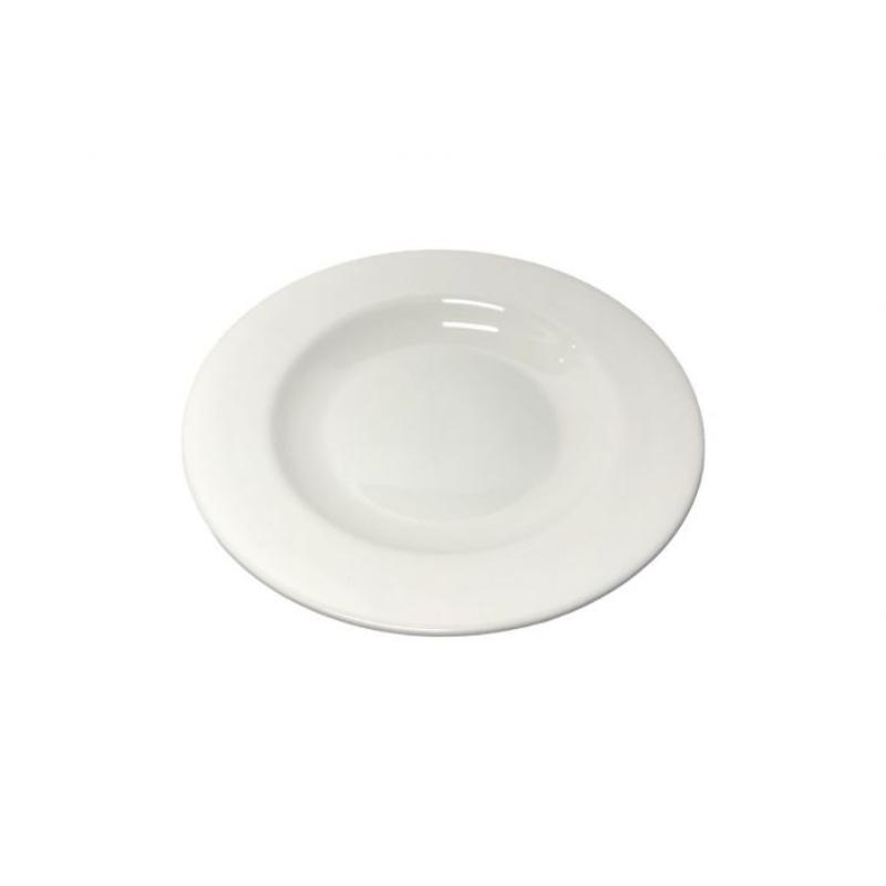 PLATO BASIC HONDO BLANCO 23 CM
