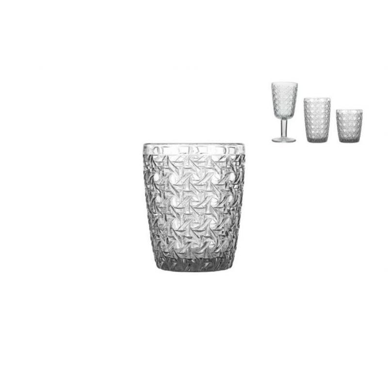 VASO CRISTAL CROSS 300 ML TRANSPARENTE