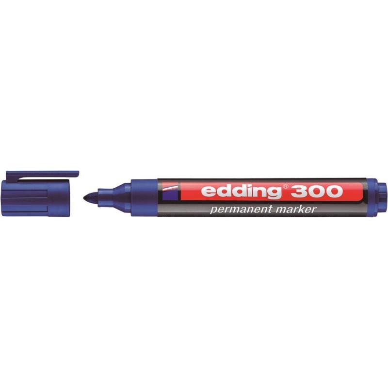 MARCADOR PERMANENTE EDDING 300 03 AZUL