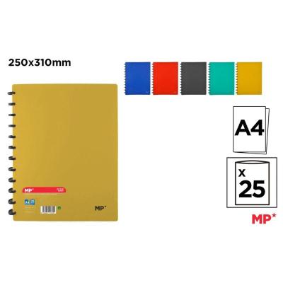 CARPETA ANILLAS 25 FUNDAS A4