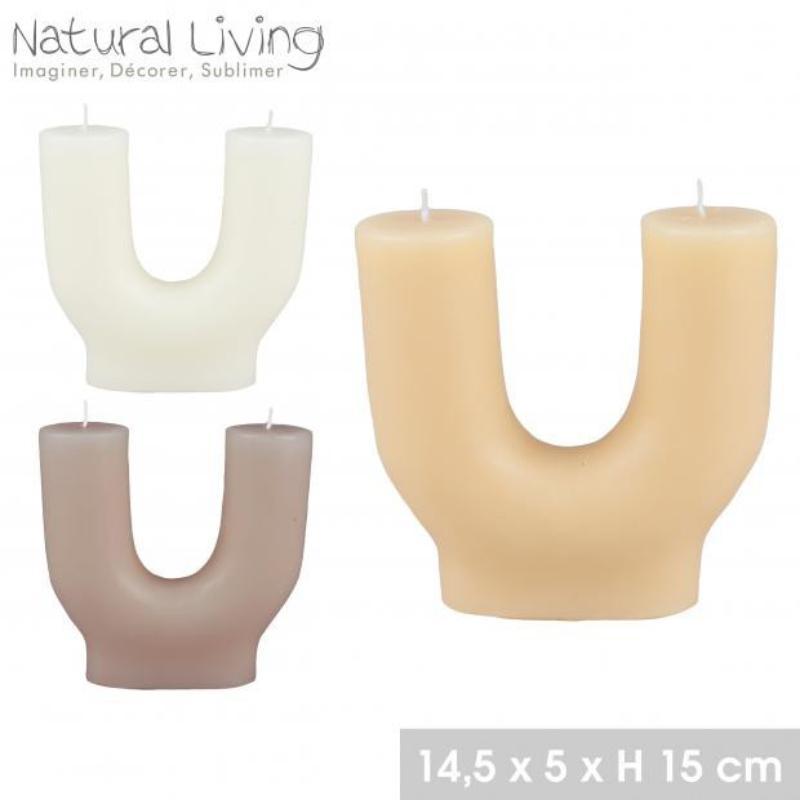 VELA BUBBLE DISPONIBLE EN 3 COL SURT 14.5X5X15H CM