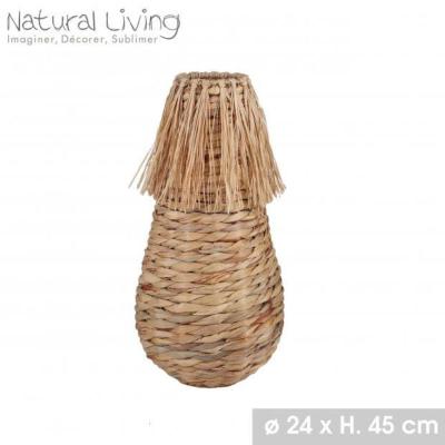 JARRON MIMBRE NATURAL LIVING 24X 45H CM