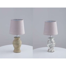 LAMPARA CERAMICA ( 2 COL) 43 CM