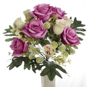 RAMO ROSAS CAPULLOS ROSA
