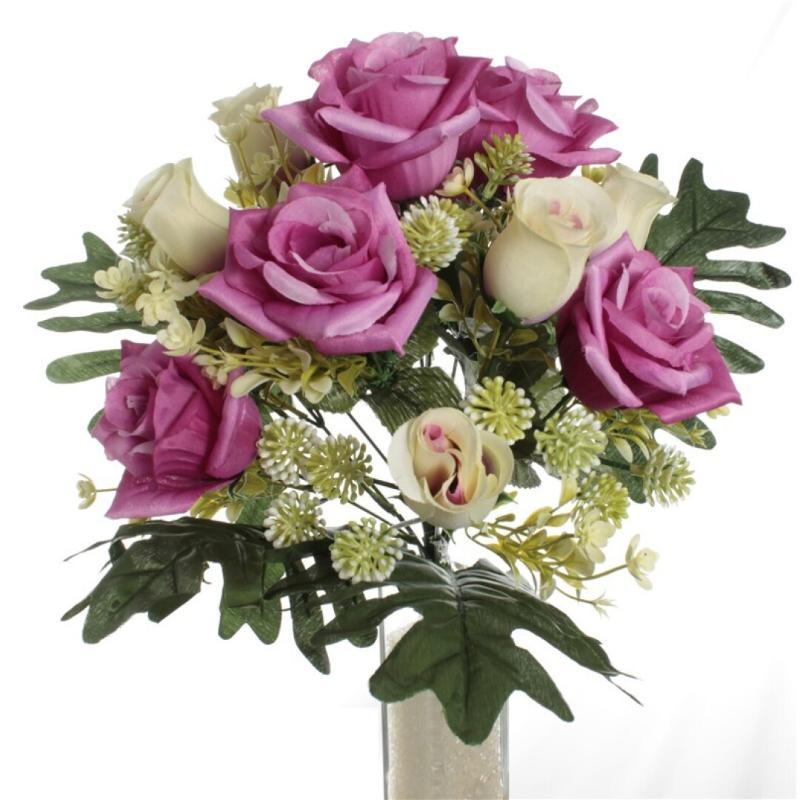 RAMO ROSAS CAPULLOS ROSA
