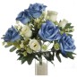RAMO ROSAS CAPULLOS AZUL