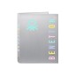 CARPETA FOLIO 4 ANI.MIZTAS BENETTON SILVER 265X40X330 MM CARPETA FOLIO 4 ANI.MIZTAS BENETTON SILVER 265X40X330 MM