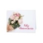 MINI CARD RAMO FLORES FELIZ ANIVERSARIO